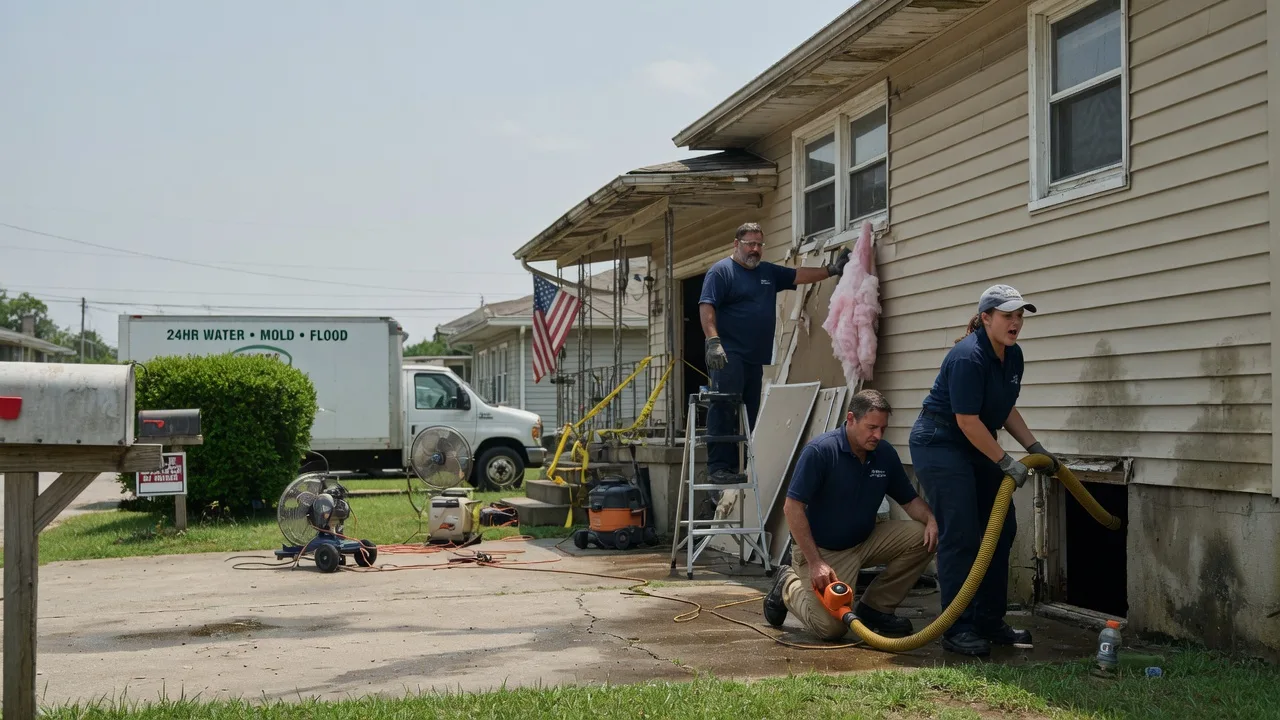 Water Damage Repair in Louisburg, MO near me